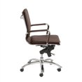 thumbnail image 3 of Eurostyle Chaise de Bureau Gunar Pro Bas en Marron/chrome, 3 of 4