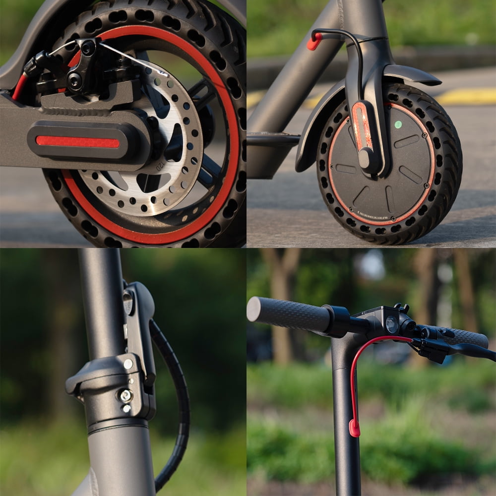 QMwheel H7 Electric Scooter for Adults 300W Motor 15mph 36V 10Ah Disc Brake