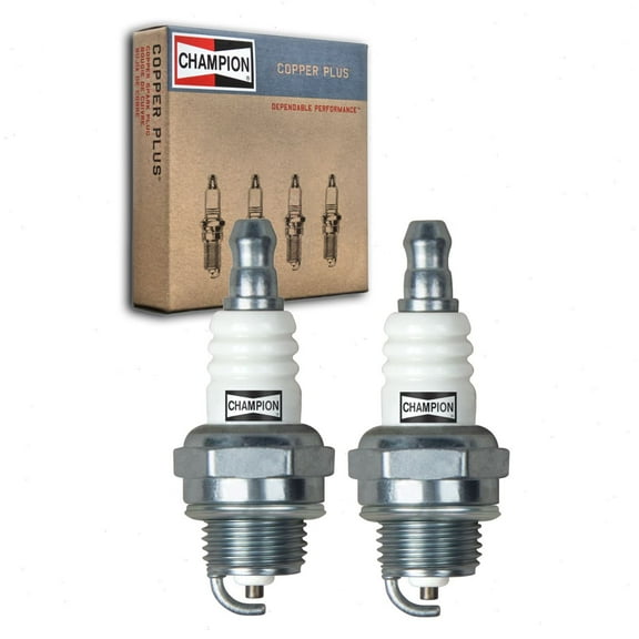 2 pc Champion 852-1 Copper Plus Spark Plugs for RCJ6Y Ignition Wire Secondary