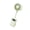 Beige, variant on YIEMEEN Propelled Foldable Mini Fan With strong ABS Build And useful Support For Tent face
