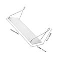 thumbnail image 2 of HINTRMENT Rectangular Wall Mount Shelf for Kitchen Acrylic Display 1Pack, 2 of 8