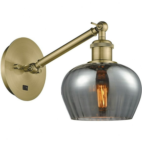 Innovations Lighting - Fenton - 1 Light Wall Sconce In Art Nouveau Style-9.88