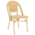 thumbnail image 5 of Safavieh Torino Metal Outdoor Dining Side Chairs - Set of 2, Natural Wash, 5 of 13