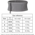 thumbnail image 2 of Running Belt for Women - Knitted Breathable Fitness Waist Pack with Adjustable Size and Reflective Strips in Black, 2 of 5
