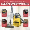 thumbnail image 6 of Vapamore MR-500 Vento Canister Vacuum Cleaner, Professional Grade Multipurpose Canister Vacuum with Attachments to Clean Multi Surfaces, Includes Powerful Pet Hair Tools, HEPA Filtration, 6 of 7