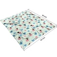 thumbnail image 2 of Green Cow Heart Cup Pattern Blanket,Comfortable Soft Lamb Wool Throw Blanket,All Season,Warm Lightweight Blankets for Sofa Bed Couch Living Room Chair,50"x60", 2 of 4