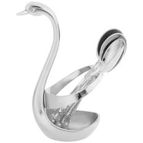 LITINKIMI 1Set Eating Utensil Sets Swan Shaped Alloy Easy to Clean for Kitchen Dining Tableware