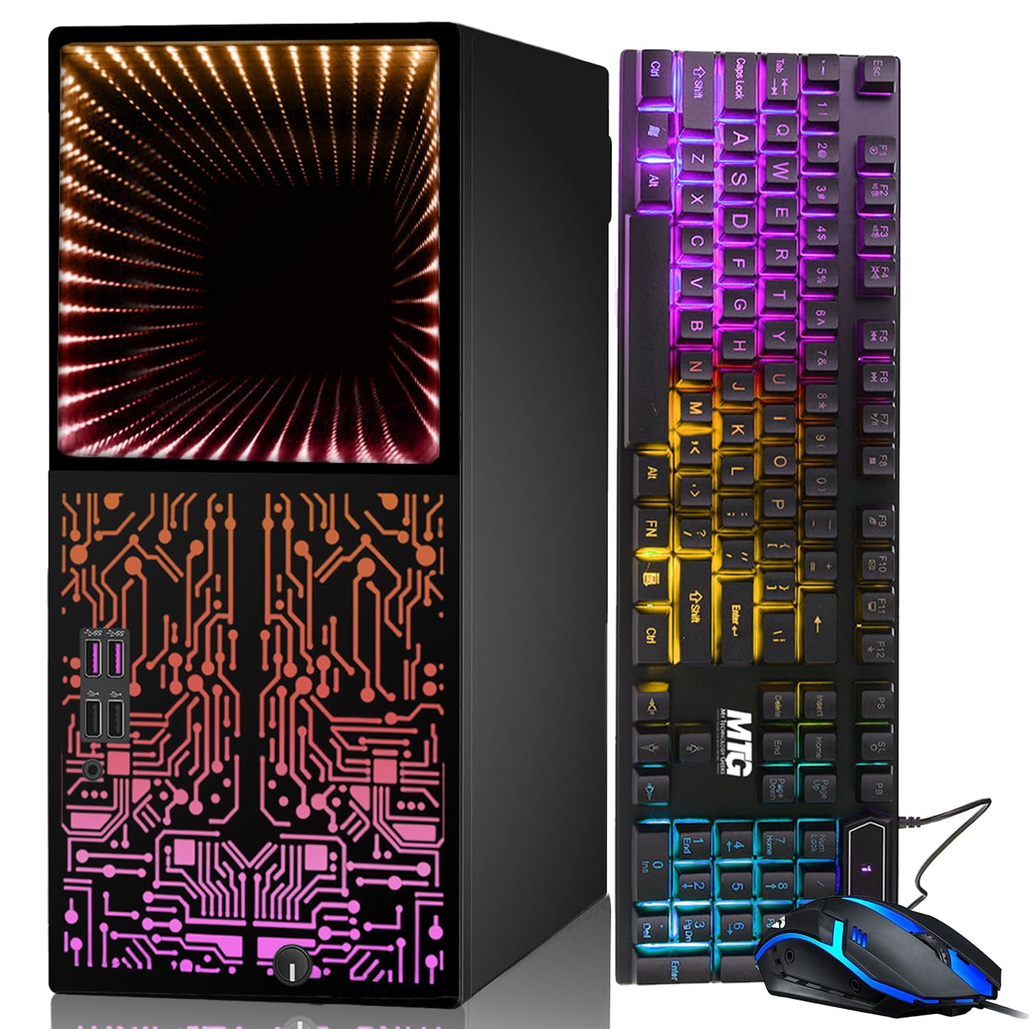 Restored Gaming PC Desktop Intel core i5 6th Gen,Horizon+ with AMD RX ...