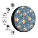thumbnail image 4 of Fotbe Surf Shark Funda de Llanta de Repuesto con Estampado, Engrosada, Ajuste Universal para Jeep, Remolque, RV, SUV, Camión-17 inch, 4 of 6