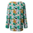 thumbnail image 5 of New Trendy!Homenesgenics Plus Size Womens Clothes Women Fashion Casual Socket Geometry Printed Long Sleeve Round-Neck Tops, 5 of 5