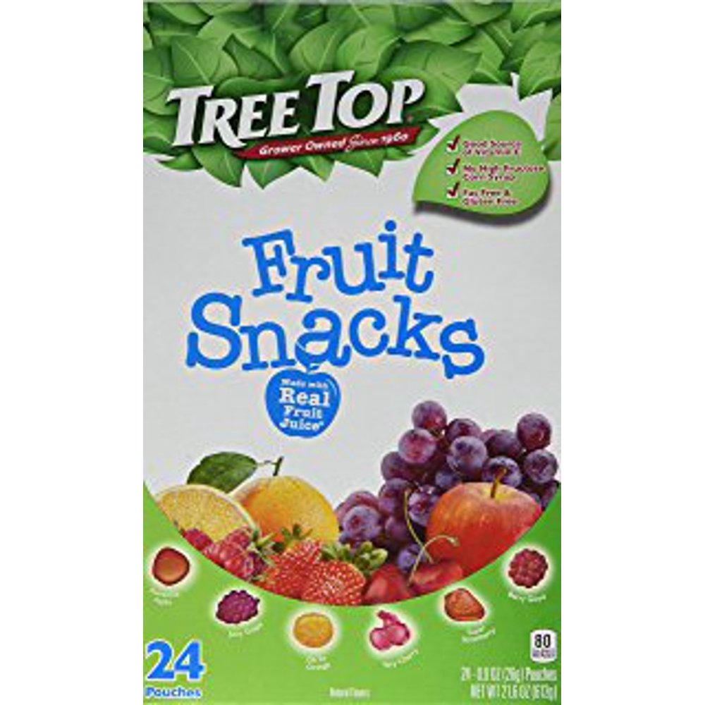 6 PACKS Tree Top Original Fruit Snacks Candy, 1.35 Lbs