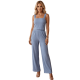 thumbnail image 1 of Conjunto Moderno 2 Piezas, Top de Tirantes y Pantalón Acampanado, Look Sofisticado Y Casual para Mujer, 1 of 5