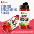 thumbnail image 2 of NY SPICE SHOP Red Sanding Sugar - 04 Ounce - Red Sugar Crystals - Red Sanding Sugar for Baking - Colored Sugar Crystals - Colored Sugars for Cookie Decorating - Colored Sanding Sugar, 2 of 7