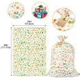 thumbnail image 3 of BinKFF 44" Extra Large Christmas Gift Bag, 3pc Jumbo Holiday Gift Bag with Tag and Tie for Huge Gifts Presents, Reusable Xmas Big Wrapping Bag, Christmas Decorations, 3 of 6