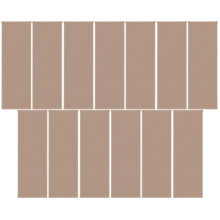 American Bright Solid Color Area Rugs Beige 9 X27 Stair Treads - Beige Bright Area Rug American Bright Solid Color Area Rugs Beige 9 X27 Stair Treads - Beige Bright Area Rug