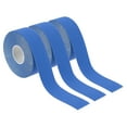 thumbnail image 1 of Uxcell 16.4ft x 1 Inch Adhesive Non-Slip Aerial Hoop Tape Athletic Tape Grip  Sports Tape, Blue 3 Roll, 1 of 7