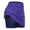 Purple, variant on LEBONYARD Womens Summer Shorts with Pockets,Women's Shorts for a Stylish Look,,Women's Tennis Skirts Run yoga Inner Shorts Elastic Sports Pockets Skorts
