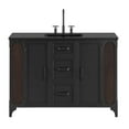 thumbnail image 5 of Modway Steamforge 48" Single Sink Bathroom Vanity in Black Black, 5 of 11