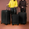 thumbnail image 3 of 3-Piece Hardside Luggage Set: 28 Inch, 24 Inch Large Suitcases with wheels and 20 Inch Carry On Luggage, 3 of 10