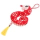 thumbnail image 4 of Colgante del Año de la Serpiente, serpiente realista de peluche, juguete para el Año Nuevo chino, borla Feng Shui, decoración lunar, 4 of 7