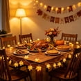 thumbnail image 5 of ShaoXinWan LED Maple Leaf Light String, Five Color Warm White Thanksgiving Christmas Decoration Lights, Iron Autumn Fall Fairy Lights for Party Tree Mantel Indoor Decor, 5 of 6