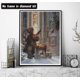 thumbnail image 2 of 30x40cm Diy Diamond Painting Christmas Girl Kit, 5d Christmas Embroidery Diamond Painting Full Kit Gift Cross Stitch Rhinestone Embroidery Craft For H, 2 of 5