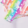 thumbnail image 6 of 2-7Y Little Baby Girls One Piece Swimsuit Toddler Sling Rainbow Baching Suit, 6 of 6