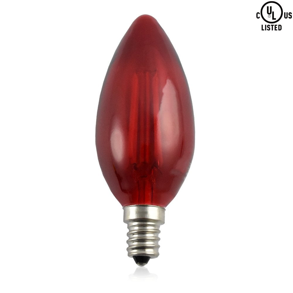 2 Pack E12 Flame Bulb Led Red Fire Bulbs Decorative 2 Pack E12 Flame Bulb Led Red Fire Bulbs Decorative