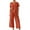 Orange, variante sur Pisexur Pyjamas pour Femmes Ensemble Été Décontracté 2 Pcs Ensembles de Pyjama, Tenue de Détente Vêtements de Nuit Ensembles de Pjs pour Dames avec Poches
