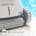 thumbnail image 5 of Dolphin Proteus DX5i Robotic Pool Vacuum Cleaner with Wi-Fi Control — Wall Climbing Capability — Powerful Waterline Scrubbing — Ideal for All Pool Types up to 50 FT in Length 99996212-LSWIF, 5 of 10