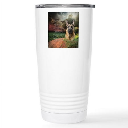 

CafePress - Godmadedogs(Button) Stainless Steel Travel Mug - Insulated Stainless Steel Travel Tumbler 20 oz.