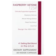 Creative Bioscience 1234 Raspberry Ketones Fat Blocker Weight Loss Pills, Veggie Capsules, 60 Ct.