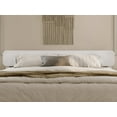 thumbnail image 3 of AFI Capri King Solid Wood Platform Bed with Panel Footboard and Twin-XL Trundle, White, 3 of 16