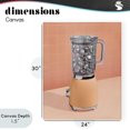 thumbnail image 4 of Stupell Industries Contemporary Disco Drink Blender over Orange Canvas Art, 24 x 30, by LISH Creative, 4 of 8