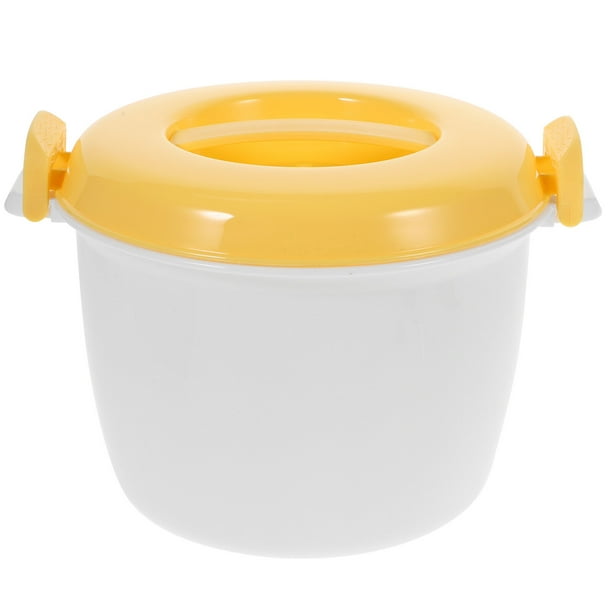FELTECHELECTR Olla arrocera para microondas, herramienta para cocinar arroz, olla arrocera doméstica