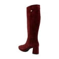 thumbnail image 3 of Aerosoles Sydney Women's Boots Burgundy Suede Size 8.5 M, 3 of 8
