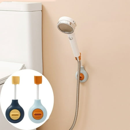 

Carmenl Clearance Deal! Shower Bracket Universal Adjustable Bathroom Nozzle Shower Seat Suction Cup Bath Fixed Shelf Shower nozzle