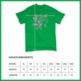 thumbnail image 5 of Tee Hunt Merry and Bright Cute Christmas T-Shirt Jolly Santa Xmas Men's Tee, Green, Medium, 5 of 5