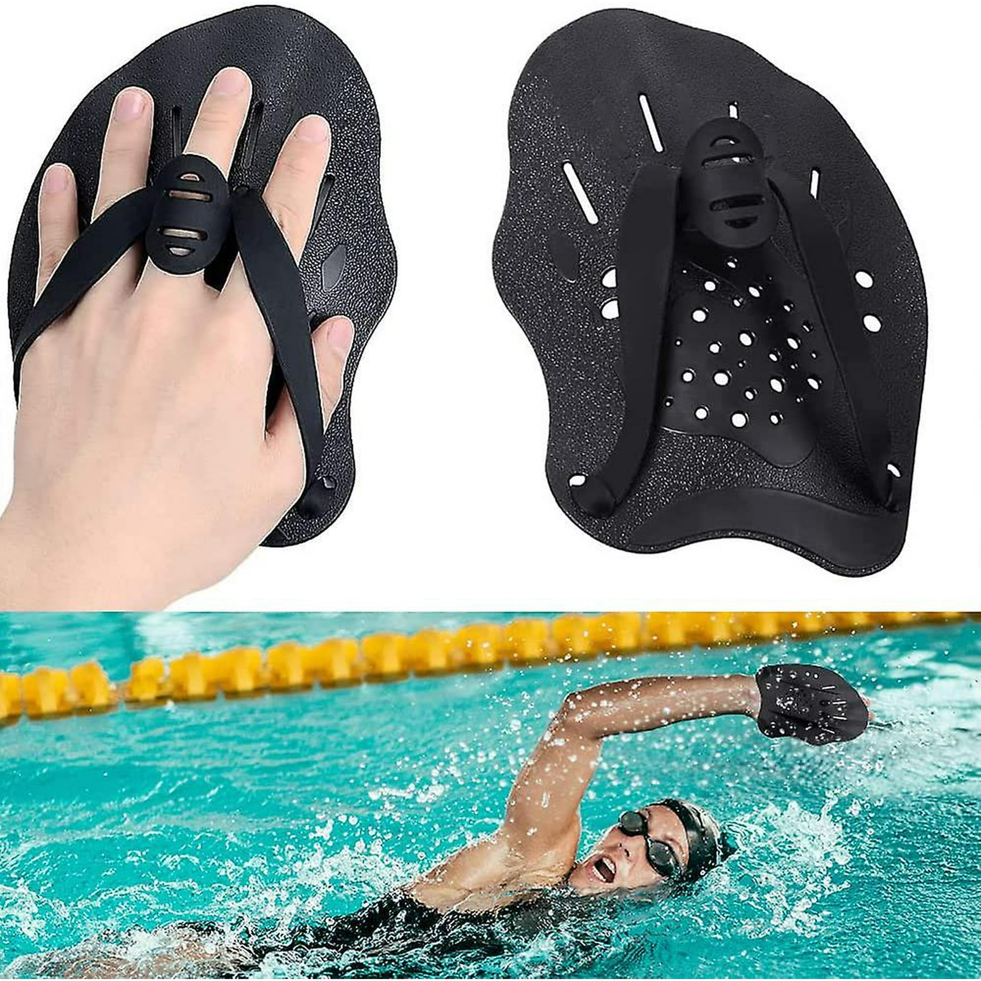 Of Hand Paddles For Swimming Professional Swim Training Paddles Swim Paddles With Adjustable Straps Pool Exercise Equipment Accessories For Adults