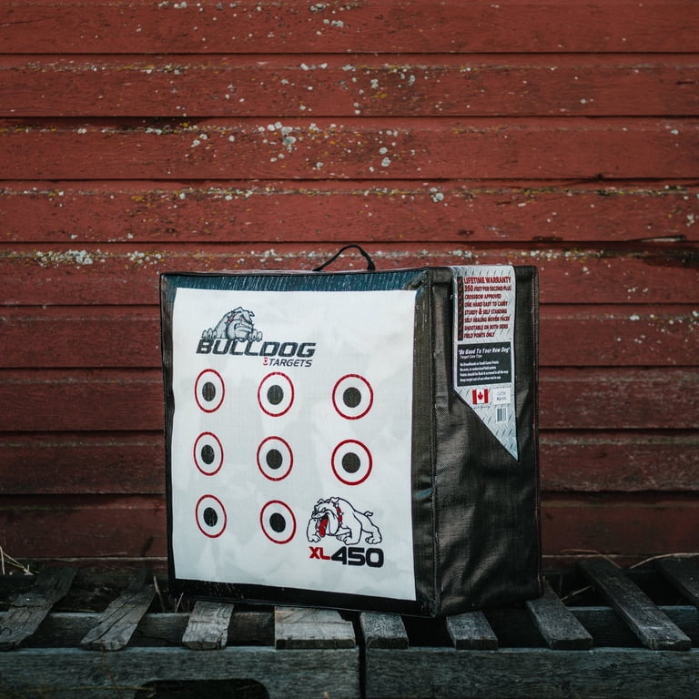 Bulldog Doghouse XL 450 Archery Target STANDARD Series with 15lb