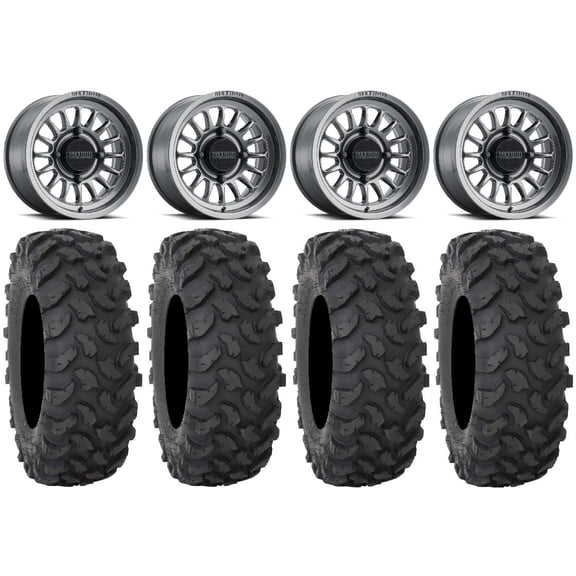 Method 411 15" Ti (4 3) Wheels 32" XTR370 Tires Polaris RZR XP 1000 / PRO XP / Ranger XP 900/1000