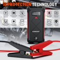 thumbnail image 4 of Arrancador de auto Acmount P100 5000A 12V con luz LED y power bank, 4 of 7