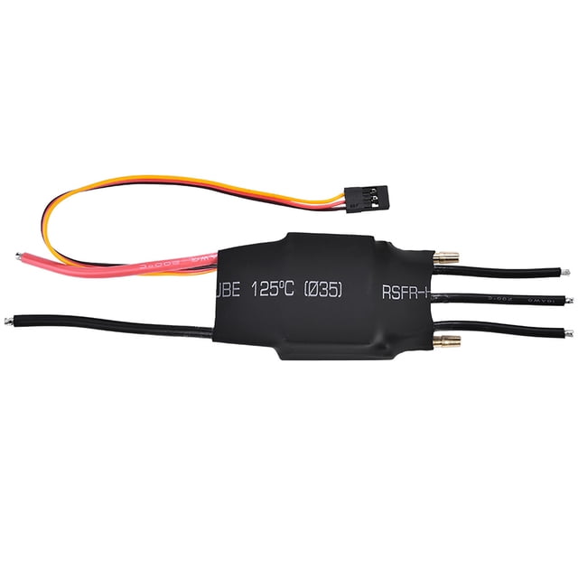 Controlador de velocidad eléctrico de refrigeración por agua ESC sin escobillas 60A con 5V/3A UBEC para modelo de barco RC