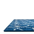 thumbnail image 6 of Rugs.com Moroccan Trellis Collection Rug – 7 Ft Runner Navy Blue Medium Rug Perfect For Hallways, Entryways, 6 of 7