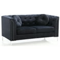thumbnail image 2 of Glory Furniture Pompano G893A-L Loveseat ( 2 Boxes ) , BLACK, 2 of 4