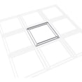 thumbnail image 6 of Ekena Millwork 7 3/8"W x 7 3/8"H x 3/8"T Extra Small Fairplay Decorative Fretwork Wall Panels in Architectural Grade PVC, 6 of 9