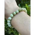 thumbnail image 5 of Chinese Jade Crystal Bead Bracelet 8mm, Genuine Chinese Jade Stretch Gemstone Bracelet, Healing Crystal Bracelet Bead Bracelet, Gift for Men & Women, 5 of 6