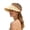 Coffee, variant on Wide Brim Sun Hat Boho Beach Hat for Outdoor Summer Sun with UPF and Breathable Design Women for Beach One Size