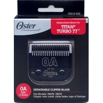 Oster Titan/Turbo 77 Replacement Blade Size: 0A