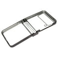 thumbnail image 4 of Phone Case, Foldable Phone Cover Anti Scratch PC Fashion Electroplated  For   Z Flip 3 Black, 4 of 8